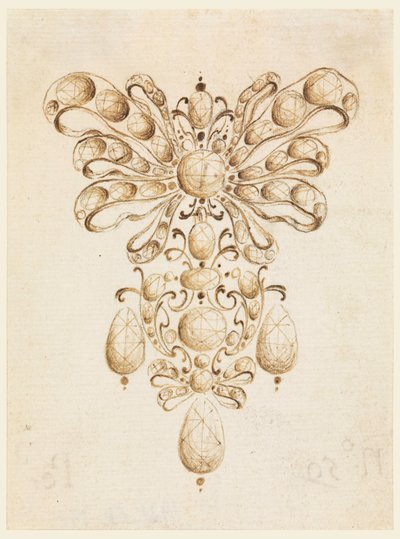 Design for an Agraffe by Unknown